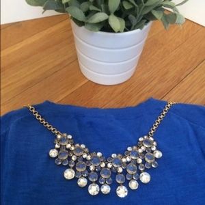 EUC - J. Crew Crystal Statement Necklace